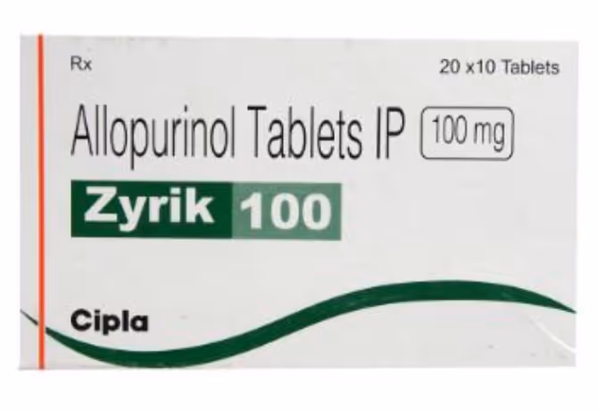 Zyrik 100mg Tablet 10'S