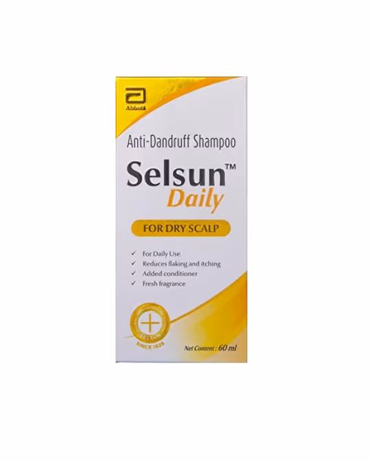 Selsun Daily Shampoo 60ml