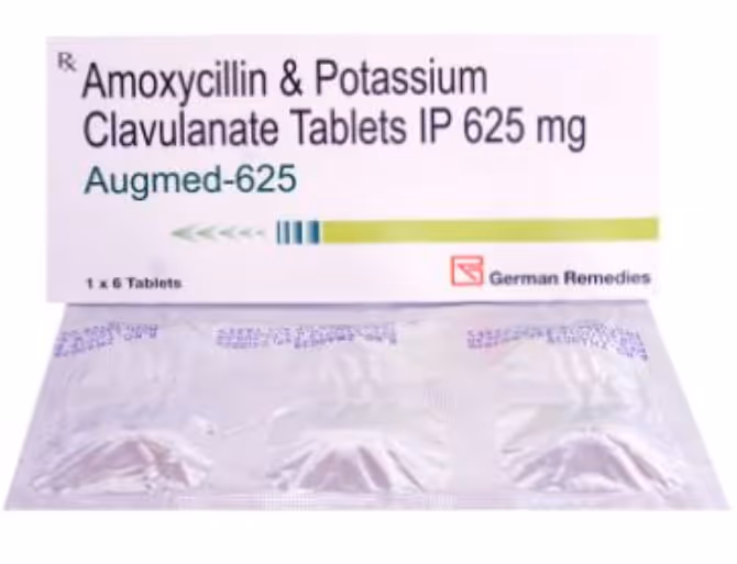 AUGMED 625mg Tablet 6's