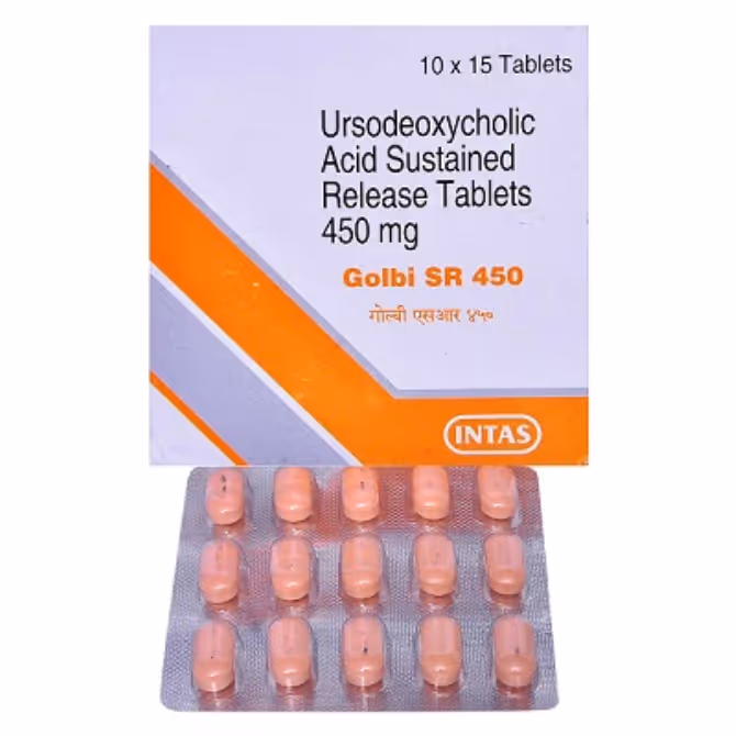 GOLBI SR 450mg Tablet 15's