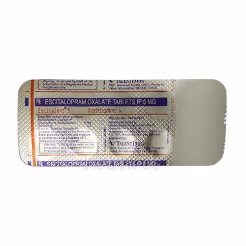 Escitalent 5mg Tablet 10'S