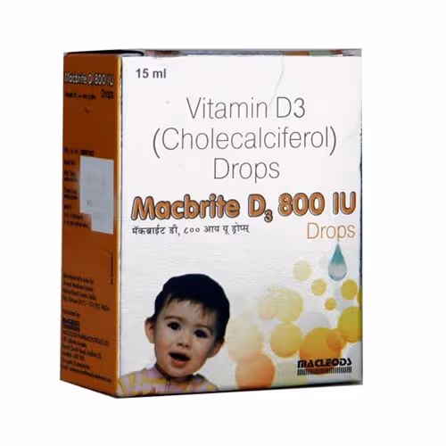 Macbrite D3 800IU Drops 15ml