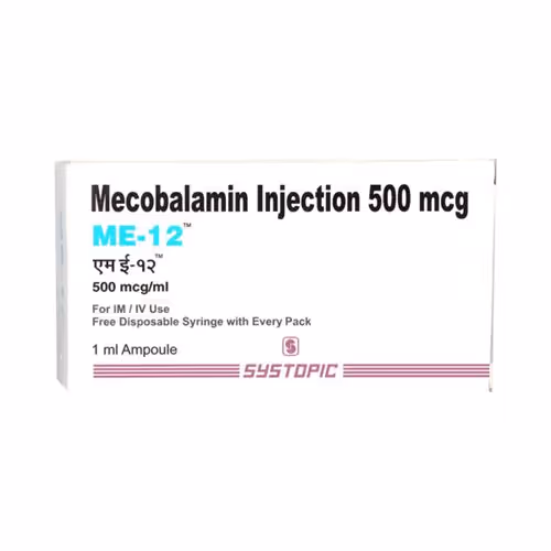 ME 12 500mcg Injection 5X1ml