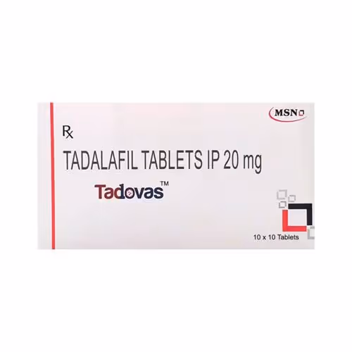 Tadovas 20mg Tablet 10'S