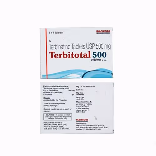 Terbitotal 500mg Tablet 7'S