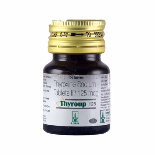 Thyroup 125Mcg Tablet 100'S